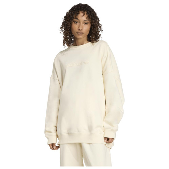 Adidas Γυναικείο φούτερ Essentials Linear Oversized Crew Sweatshirt